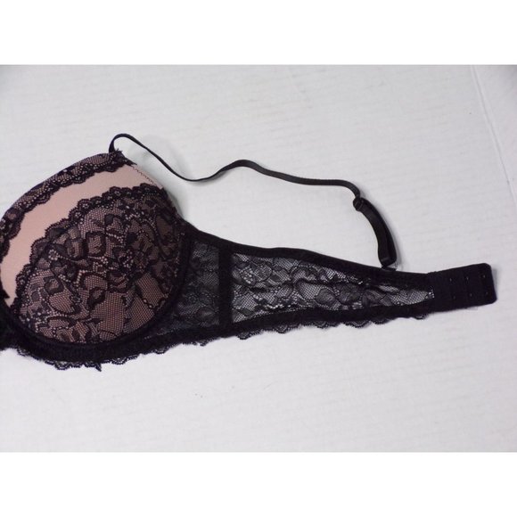FELINA Light Lift Pushup Bra Black 36B NEW $54 #F5822s2 - Picture 6 of 8